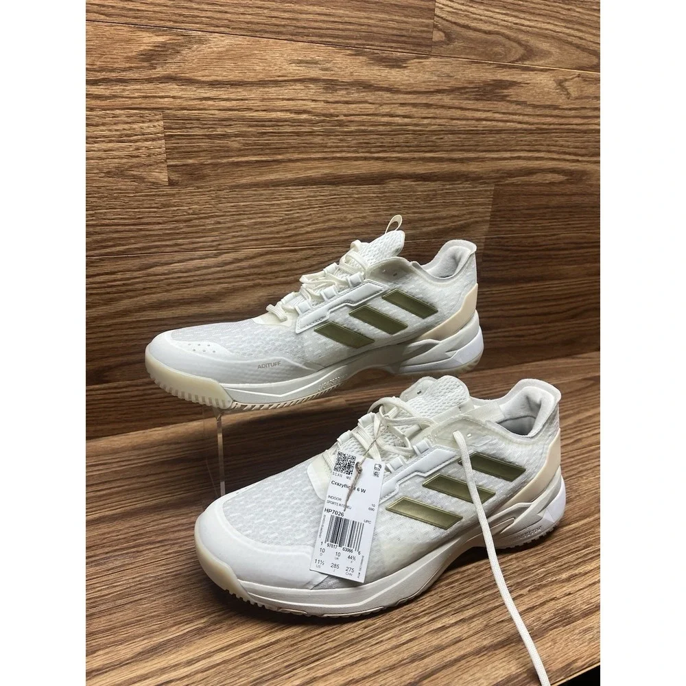 adidas Crazyflight 6 Volleyball Gold HP7026 Mens Size 10.5 / Womens Size 11.5